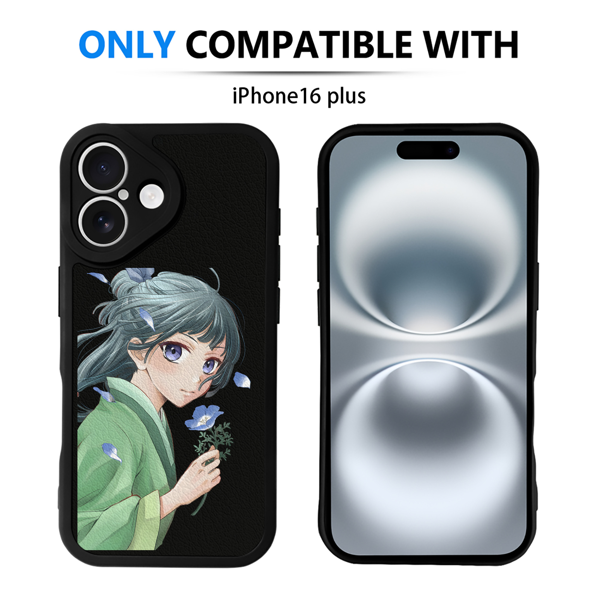 薬屋のひとりごと The Apothecary Diaries 【iPhone 16シリーズ対応】シリコンスマホケース（レザー調） 材質：シリコン